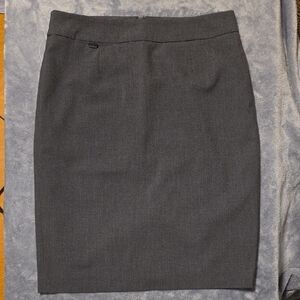 Calvin Klein Charcoal Pencil Skirt